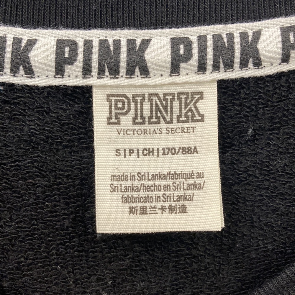 PINK Sweatshirt. Like New Condition - Picture 3 of 3